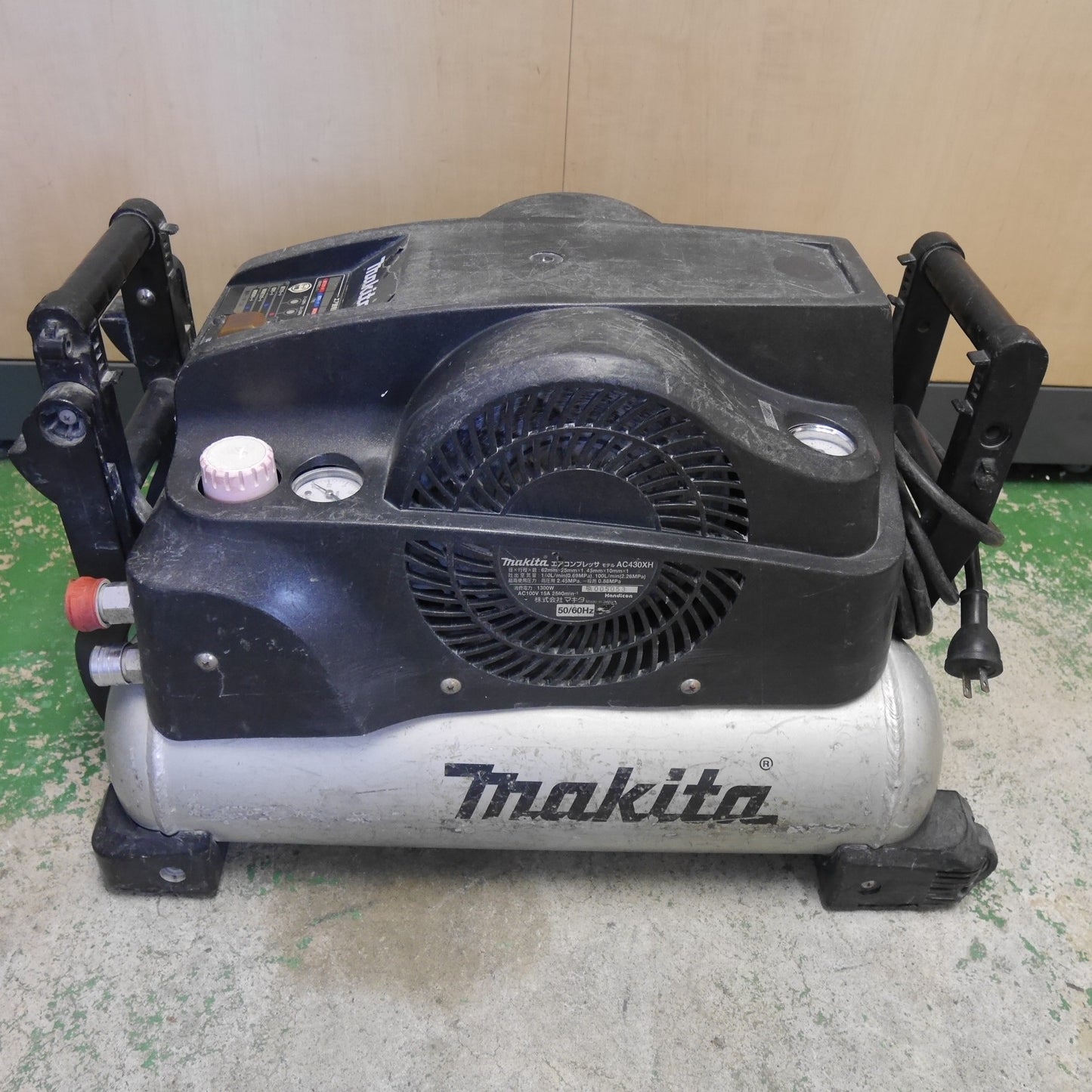 [送料無料] ☆マキタ エア コンプレッサー AC430XH 高圧 常圧 用140L エアー ツール 工具 100V makita☆