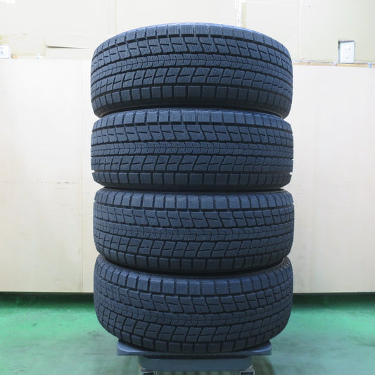 ほぼ未使用★スタッドレス 235/55R18 ダンロップ ウインターマックス SJ8 タイヤ 18インチ ハリアー RAV4 レクサス NX ムラーノ 等★6032402イスタ