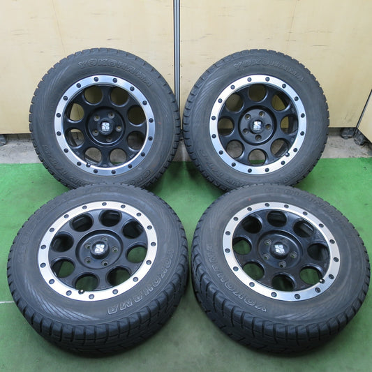 バリ溝！キレイ！8.5分★ジープ 等 XTREME-J XJ03 265/60R18 スタッドレス ヨコハマ ジオランダー i/T-S 18インチ エクストリームJ PCD127/5H★6032401ナス
