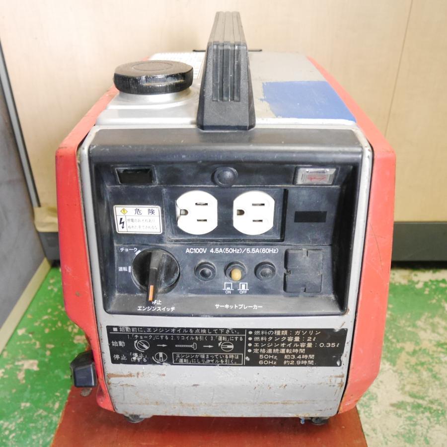 [送料無料] ジャンク☆新ダイワ ポータブル 発電機 EG551C ガソリン エンジン 100V 50Hz/60Hz☆