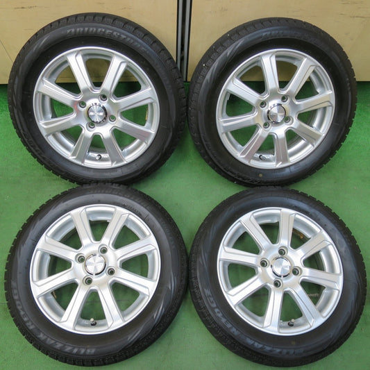 バリ溝！9分★スタッドレス 155/65R14 ブリヂストン ブリザック RERVO GZ SPORTGRAHT 14インチ PCD100/4H★5011606イス