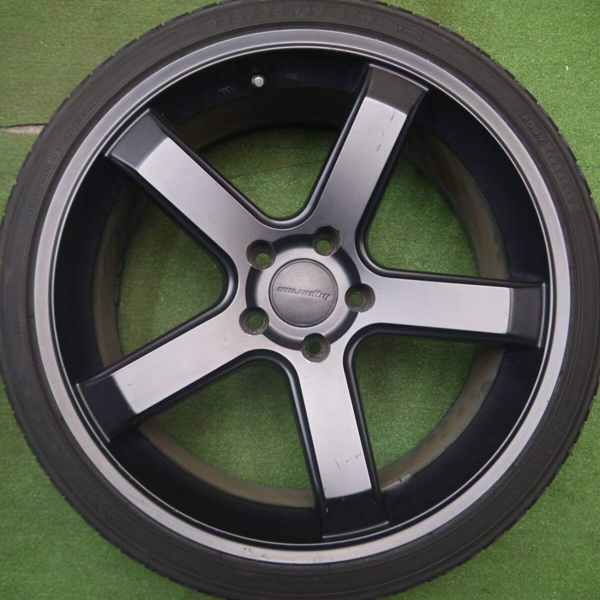 4本価格★235/35R19 hyperion ハイペリオン ヨコハマ DNA エコス ES300 19インチ PCD114.3/5H★5020701Hノ