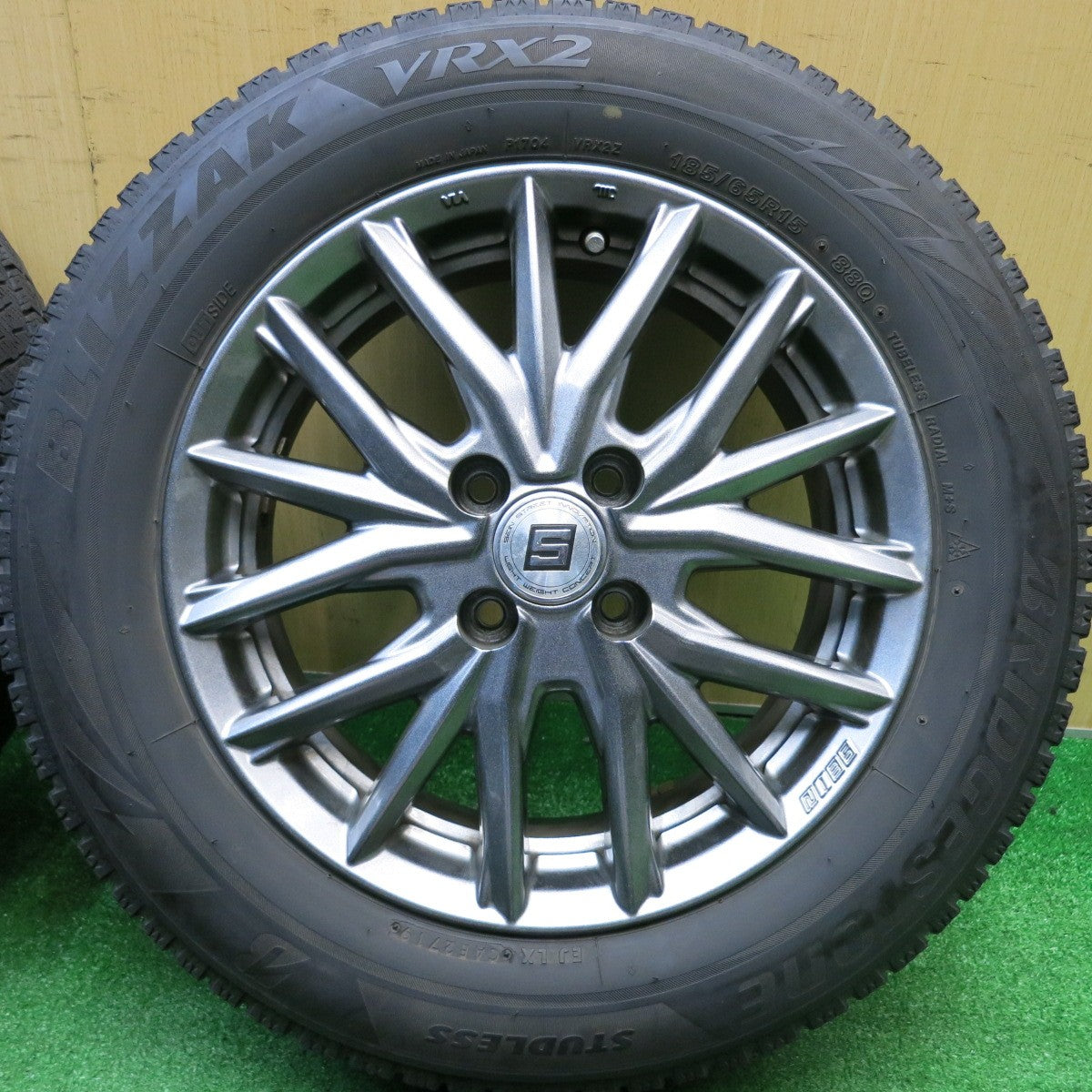 4本価格★スタッドレス 185/65R15 ブリヂストン ブリザック VRX2 SEIN ザイン 15インチ PCD100/4H★5112004HAス