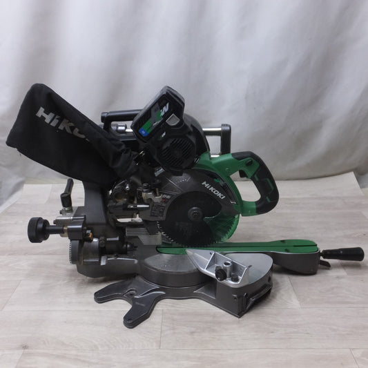 [送料無料] ◆ハイコーキ 190mm コードレス 卓上 スライド 丸のこ DC 36V C3607DRA バッテリー 付き 丸鋸 丸ノコ マルノコ 切断機 HiKOKI 電動 工具◆
