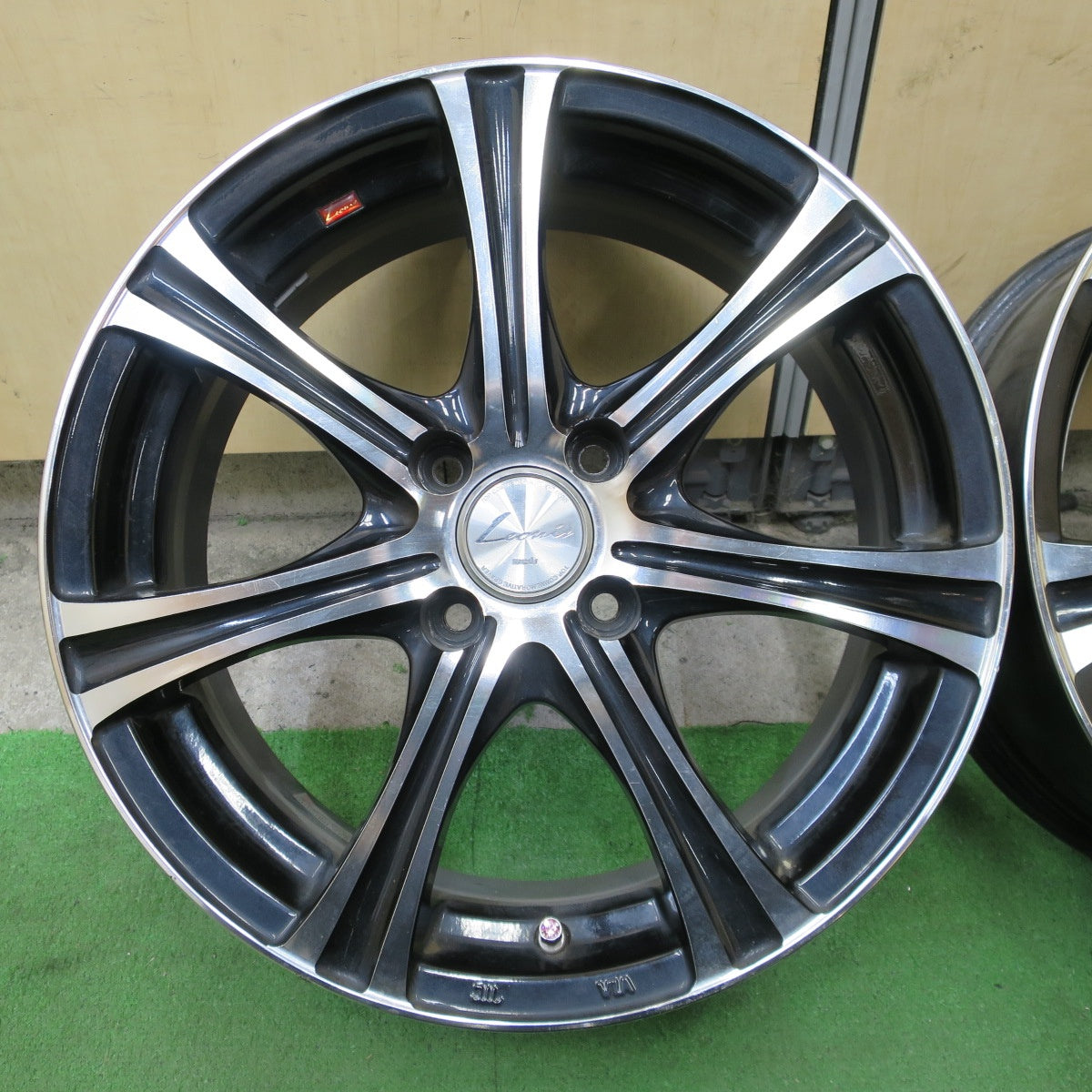 4本価格★Leonis KH weds 16インチ ホイール レオニス ウェッズ 16×6J PCD100/4H★6061302NGホ