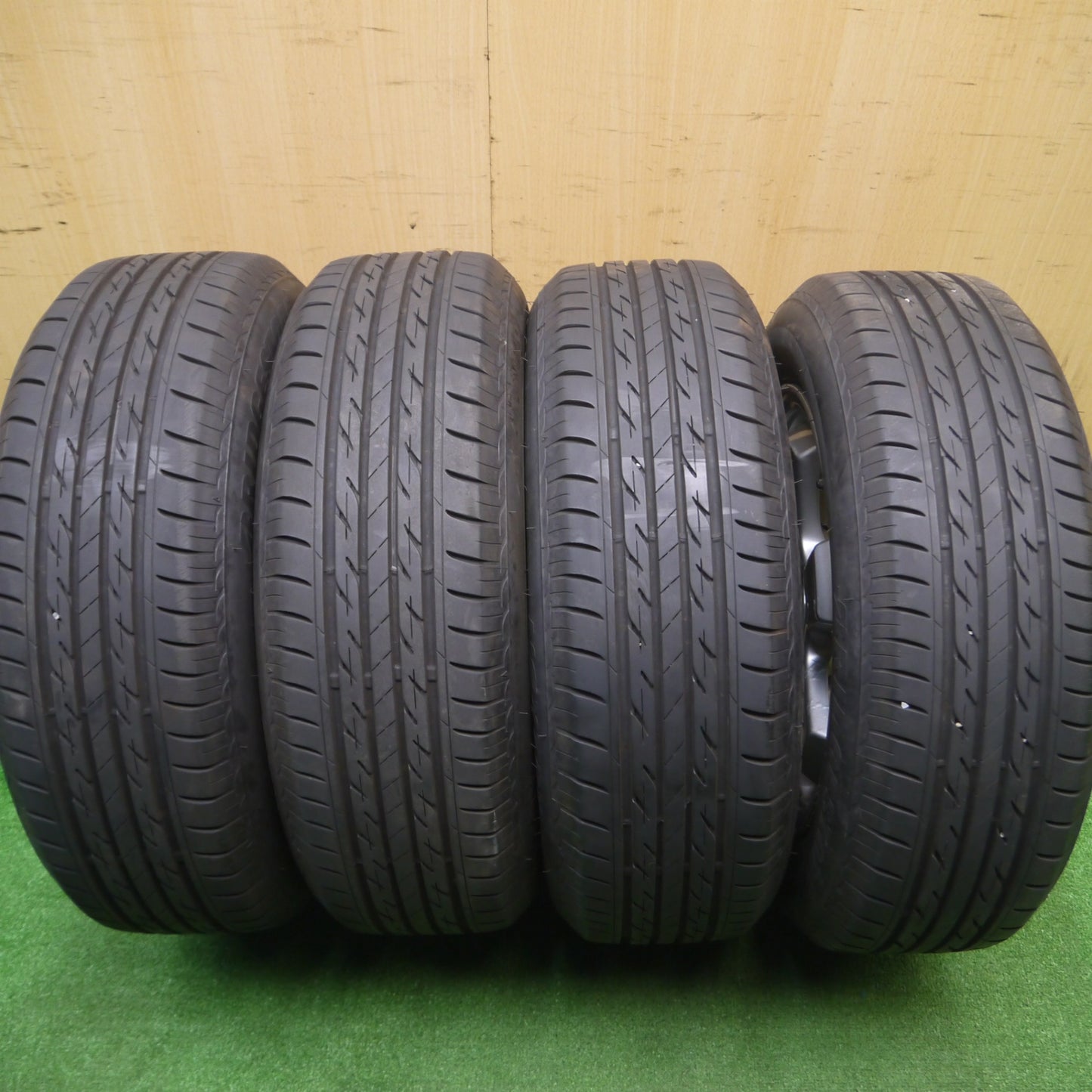 [送料無料] バリ溝!22年!9.5分★トヨタ 20系 プリウス 純正 185/65R15 ブリヂストン ネクストリー エコピア 15インチ PCD100/5H★4101803Hノ