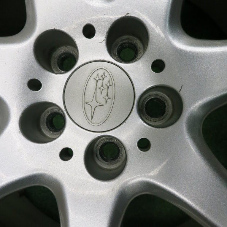 バリ溝！20年！8.5分★スバル フォレスター 等 純正 OP Kalink 225/60R17 スタッドレス ブリヂストン ブリザック DM-V3 PCD100/5H★4101002HAス