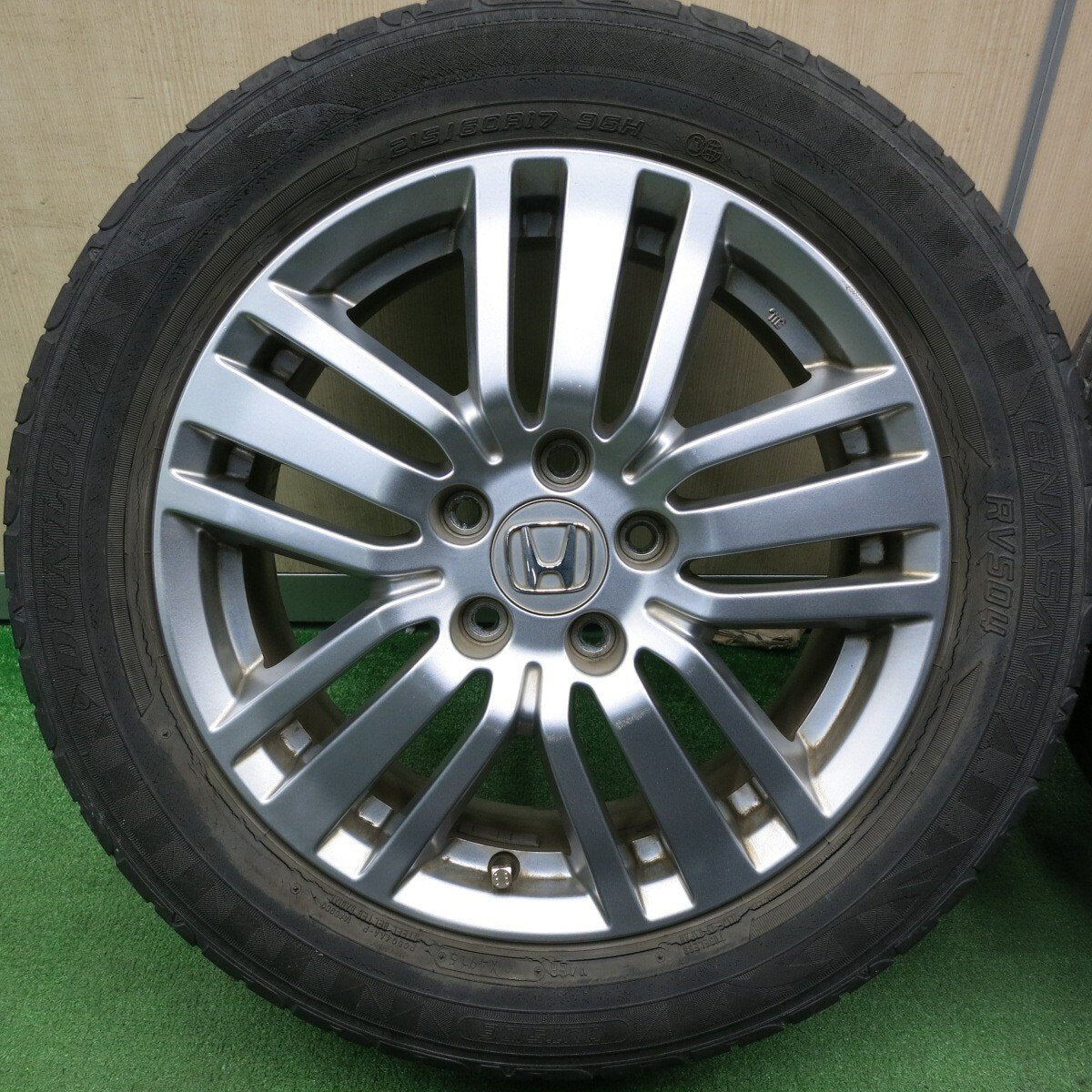 4本価格★ホンダ エリシオン 純正 215/60R17 ダンロップ エナセーブ RV504 ブリヂストン LUFT RV2 PCD114.3/5H★5020602TNノ
