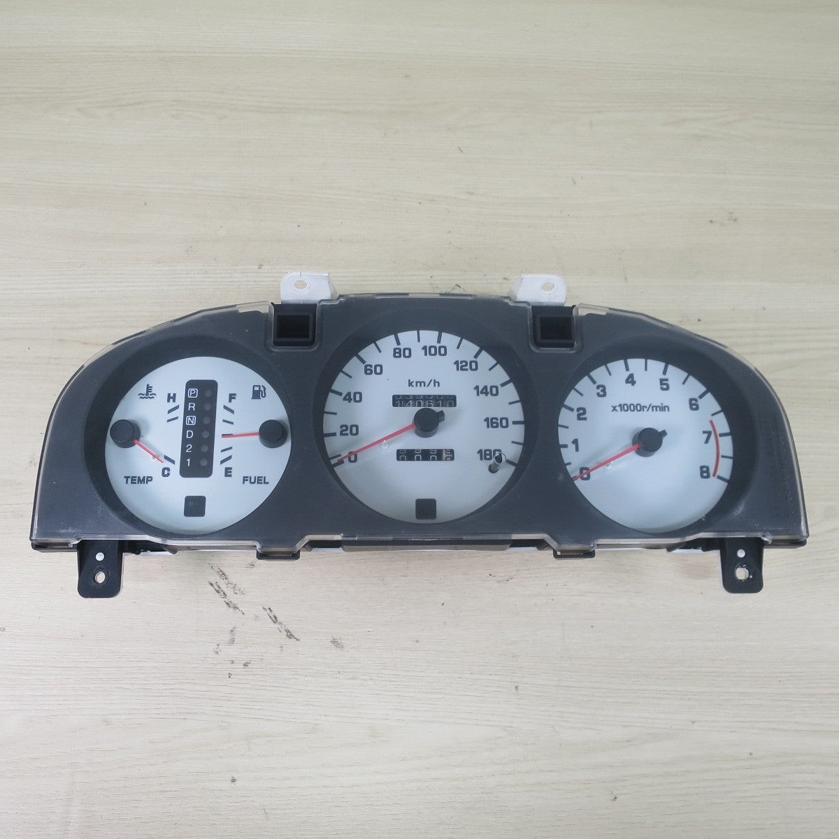 ♪日産 GF-RHNB14 ラシーン 5JW 純正 スピード メーター 24820-8V000 24820-8V100 97D0009 タコ メーター カー パーツ♪