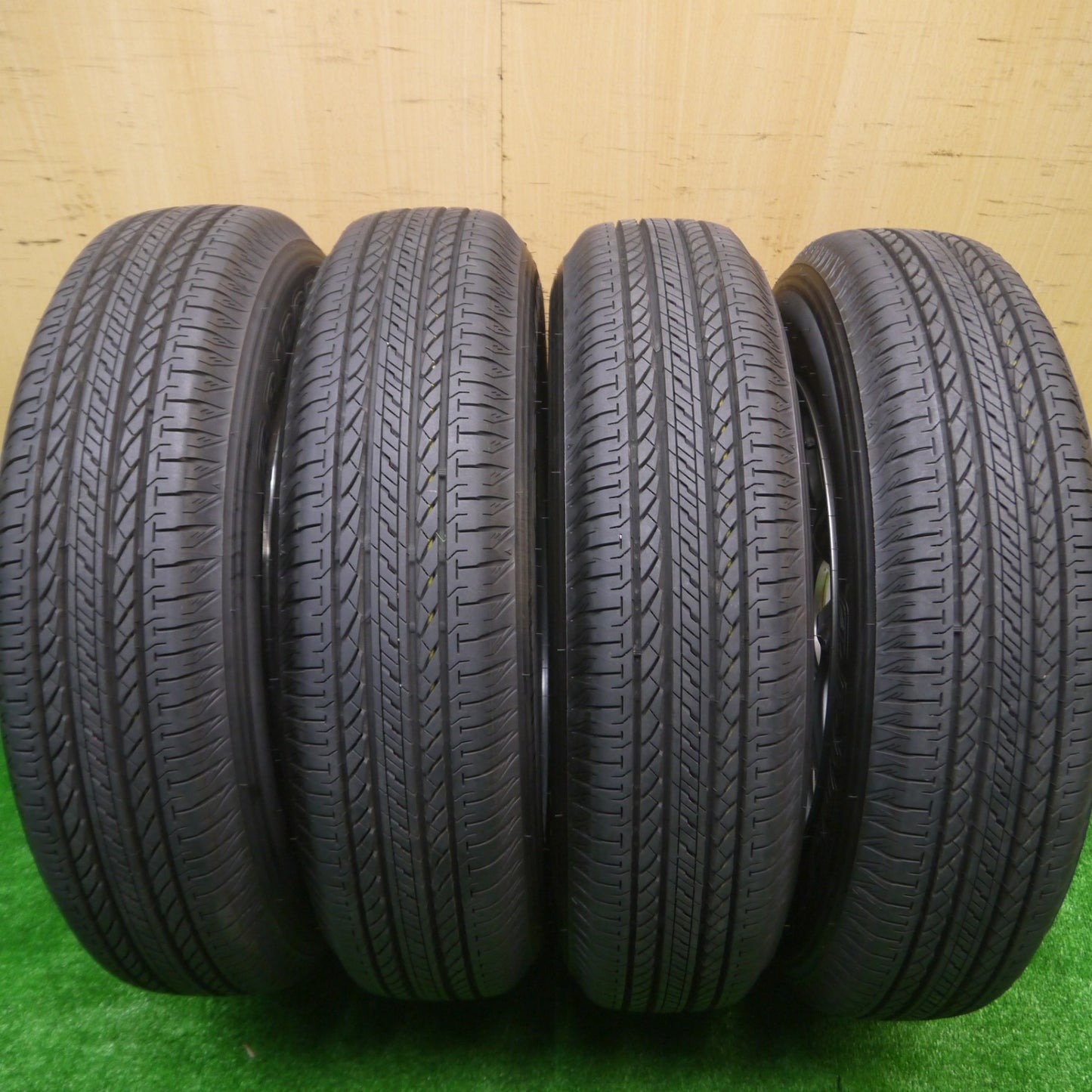 *送料無料* 新車外し！24年★スズキ ジムニー 純正 ENKEI 175/80R16 ブリヂストン デューラー H/L 852 16インチ エンケイ PCD139.7/5H★4080604Hノ