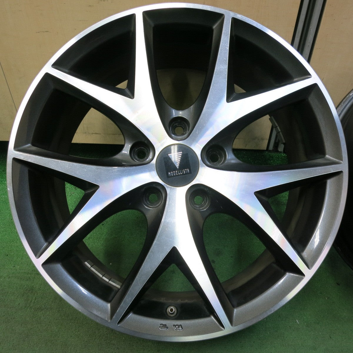 キレイ★MODELLISTA WingDancer3 17インチ ホイール モデリスタ ウイングダンサー3 17×6.5J PCD114.3/5H★5070415SYホ