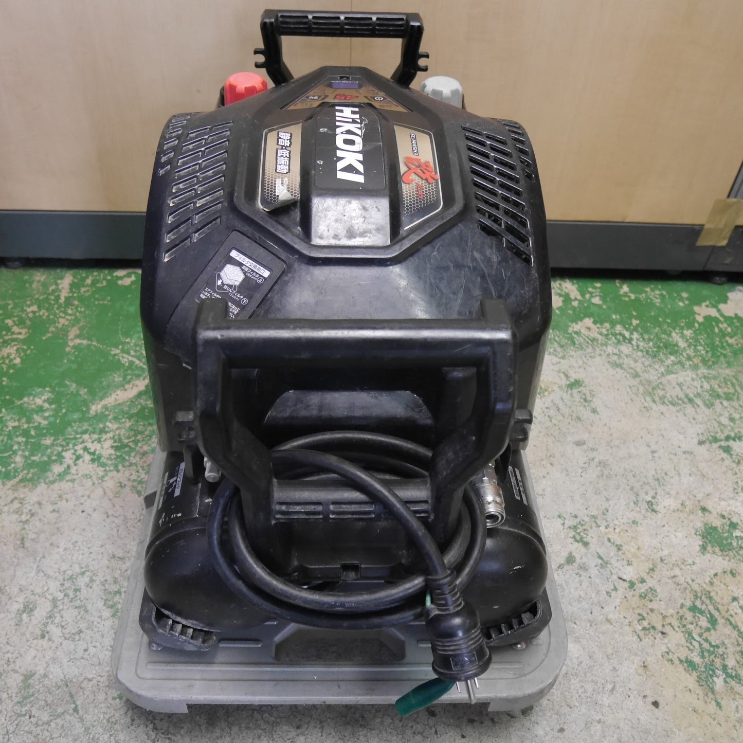 [送料無料] ☆HiKOKI ハイコーキ 高圧 エア コンプレッサー EC1445H3 改 45気圧 エアー ツール 工具 100V 現状品☆