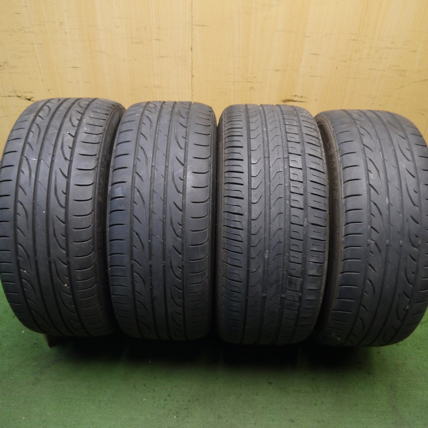 バリ溝！9分★アウディ A5 8T 純正 245/40R18 ダンロップ LE MANS LM704 ピレリ Cinturato P7 18インチ PCD112/5H★5080501Hノ