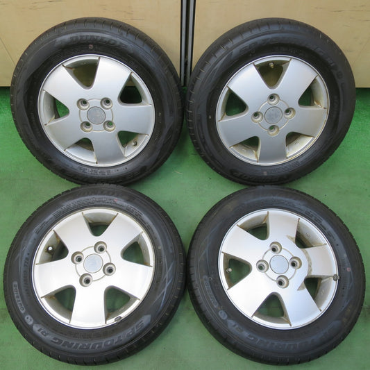 4本価格★スズキ エブリイ ワゴン 純正 165/65R13 ダンロップ SPツーリング R1 13インチ エブリィ エブリー PCD100/4H★5050815イノ