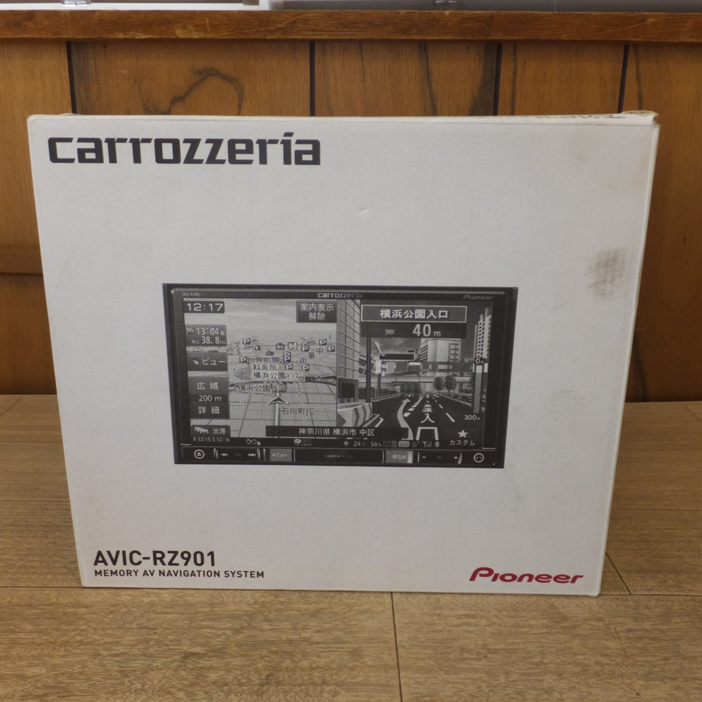[送料無料] ★カロッツェリア carrozzeria AV一体型メモリーナビゲーション 楽NAVI AVIC-RZ901 パイオニア Pioneer★