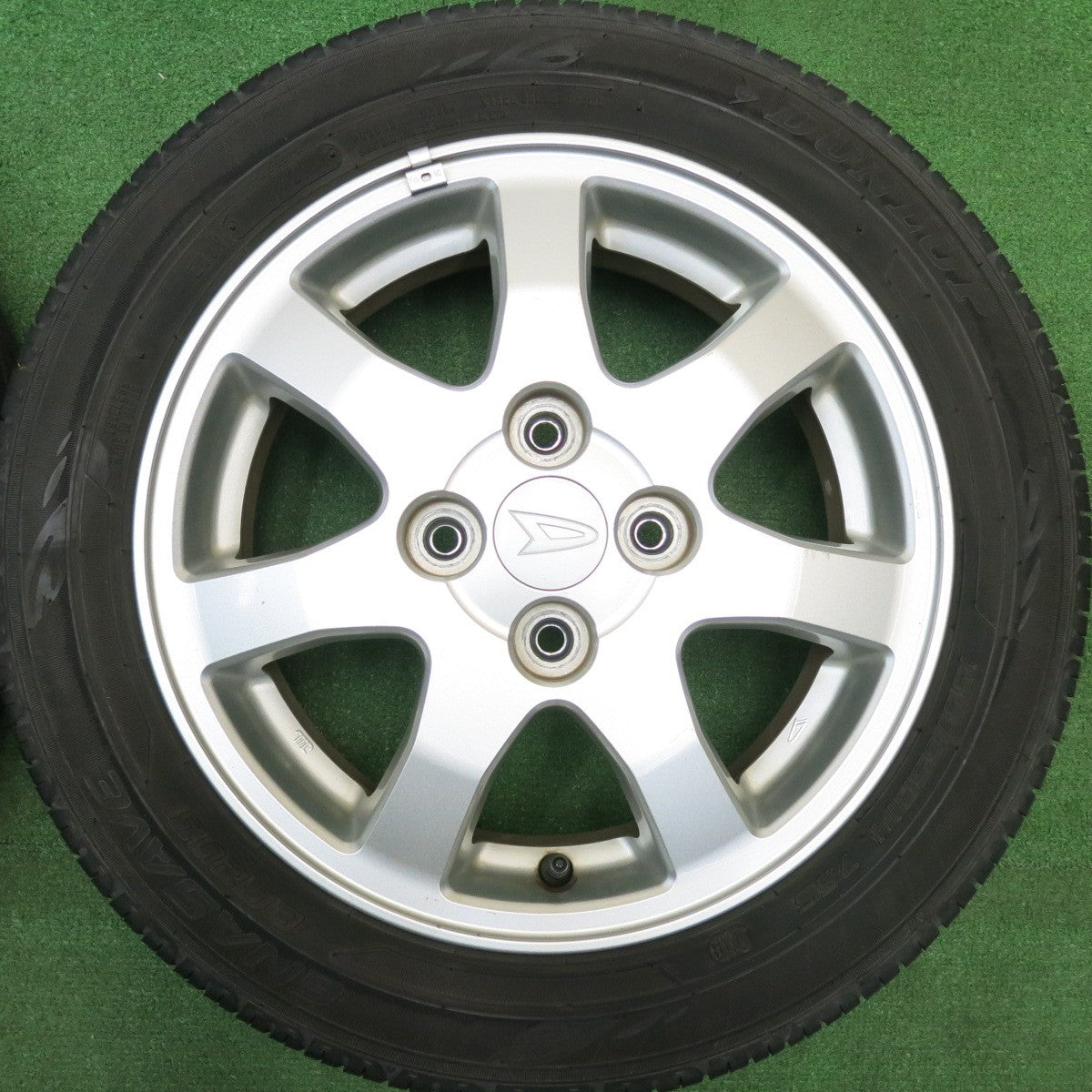 バリ溝！21年！8.5分★ダイハツ タント ムーヴ 等 純正 155/65R14 ダンロップ エナセーブ EC204 EC203 14インチ PCD100/4H★5121805HAノ