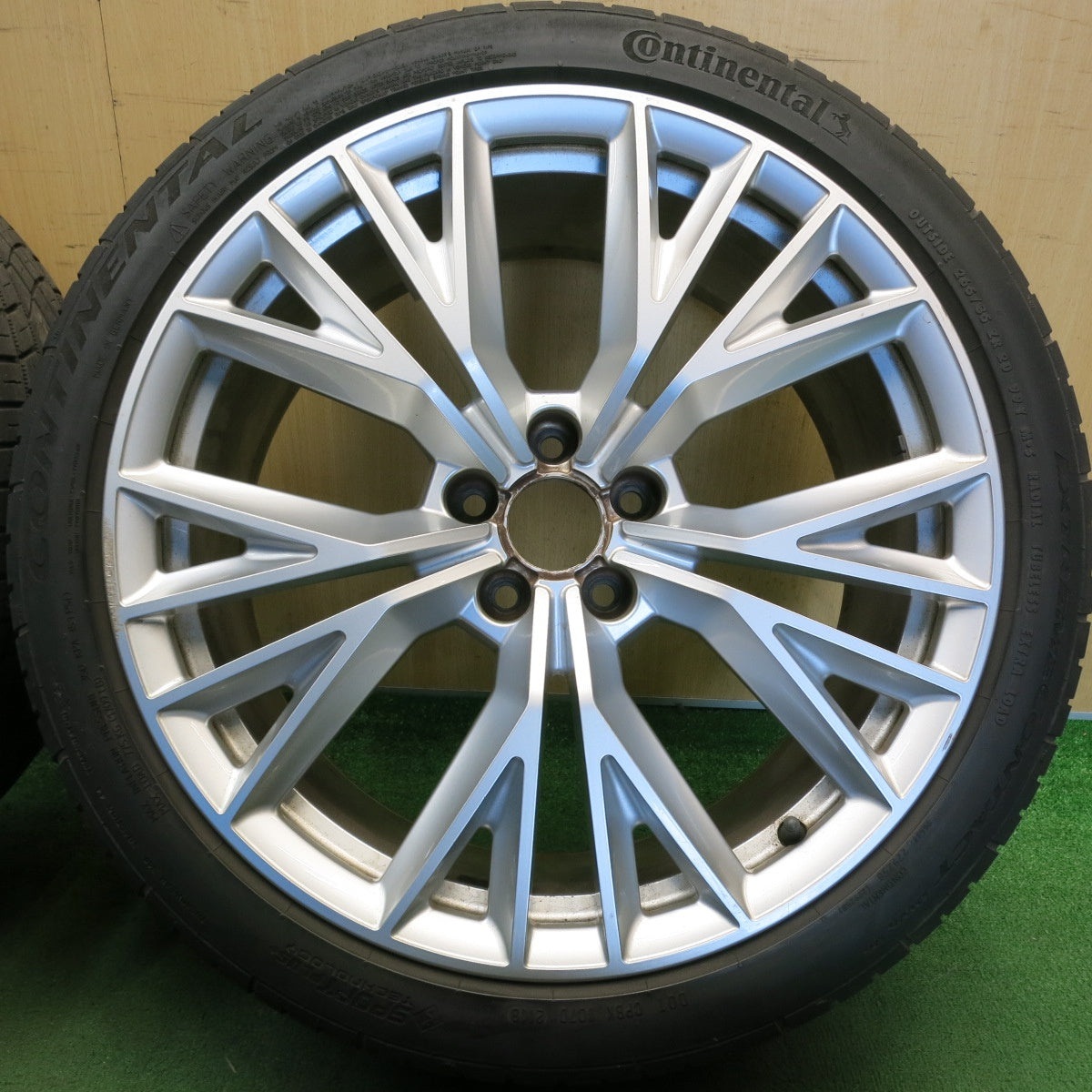 4本価格◎アウディ A7 4G 純正 265/35R20 コンチネンタル エクストリームコンタクト DWS06 20インチ PCD112/5H◎6072603HAノ