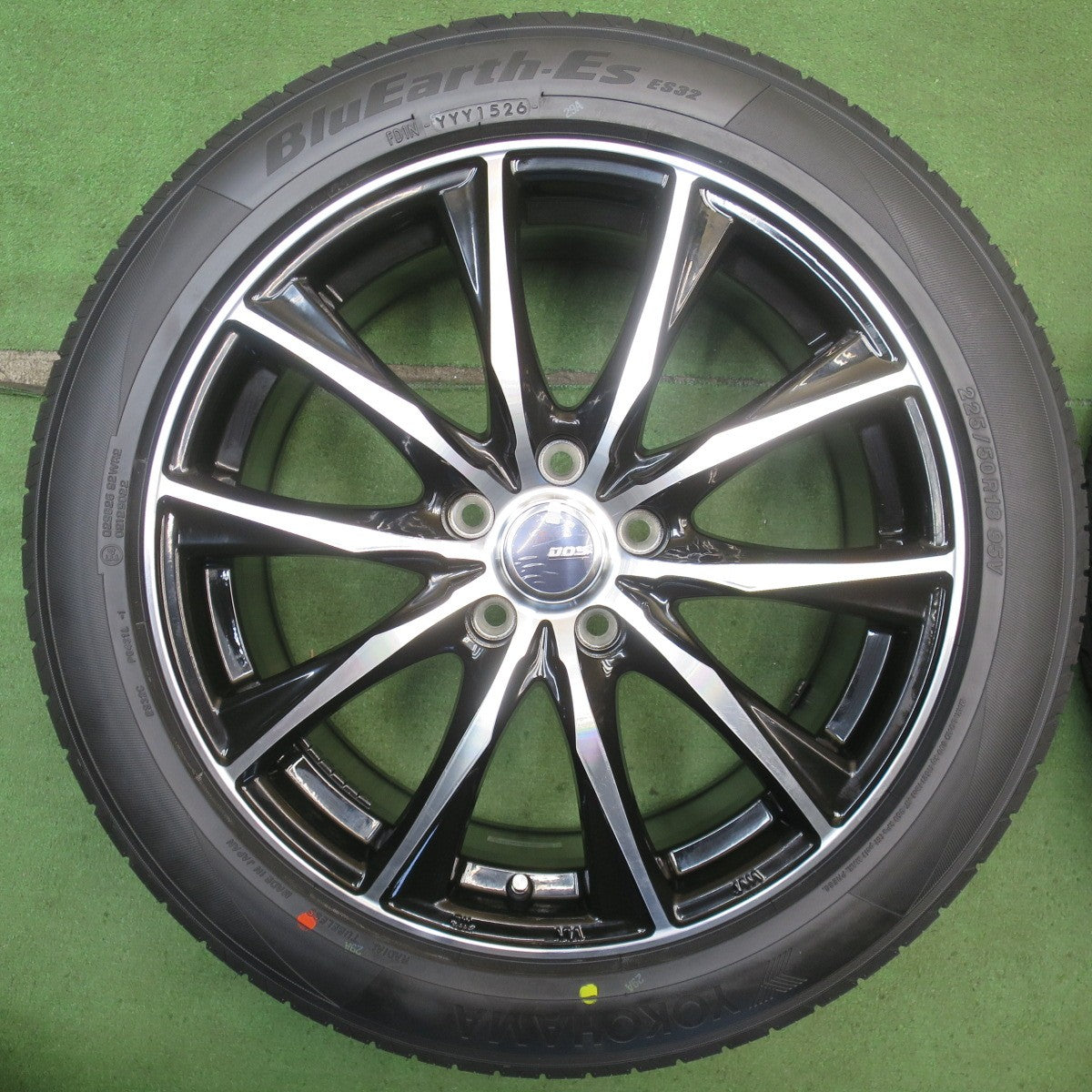 未使用！26年◎225/50R18 ヨコハマ BluEarth-ES ES32 D.O.S. DOS ブルーアース 18インチ PCD114.3/5H◎6060201NJノ