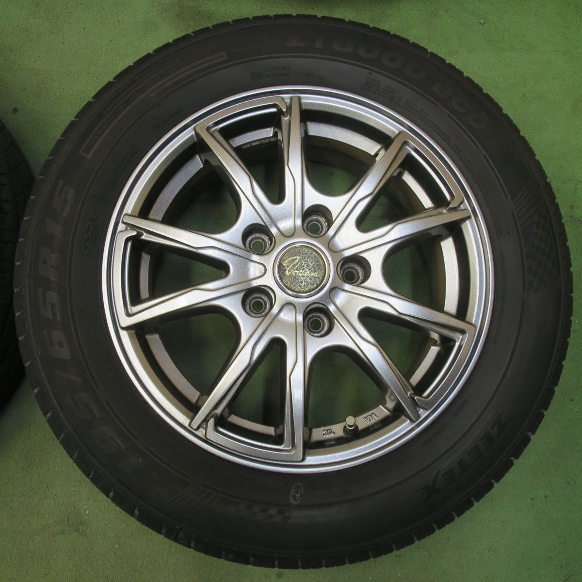 キレイ！22年◎195/65R15 ジーテックス ZT6000 eco G521 Verthandi ヴェルザンディ 15インチ PCD114.3/5H◎6071810イノ