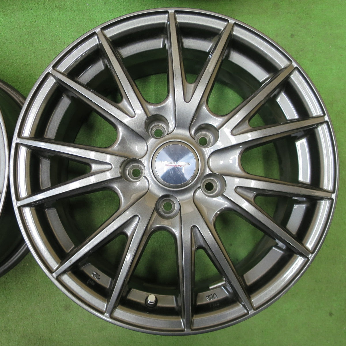 4本価格★VELVA SPORT ヴェルヴァ スポーツ 16インチ ホイール 16×6.5J PCD114.3/5H★6022002NGホ