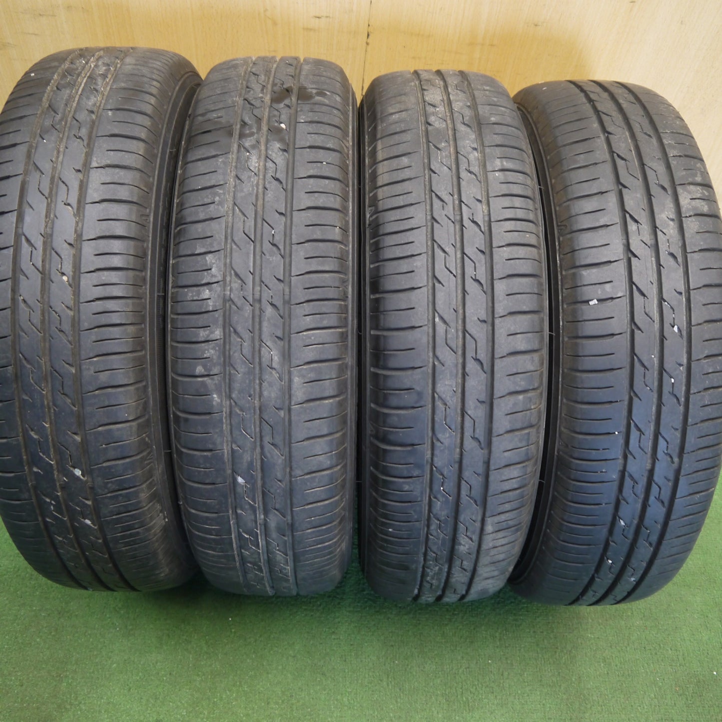バリ溝！24年！キレイ！9分◎日産 デイズ ルークス 純正 155/65R14 ECOFINE エコファイン 14インチ PCD100/4H◎6071705Hノ