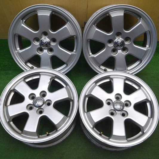 4本価格★トヨタ 20系 プリウス 純正 ホイール 15インチ 15×6JJ PCD100/5H★5012201Hホ