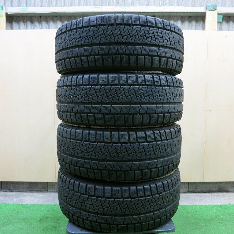 4本価格★アルファロメオ Partire ASSO 215/45R17 スタッドレス ピレリ アイスアシンメトリコ パルティーレ アッソ PCD98/5H★4061802ナス