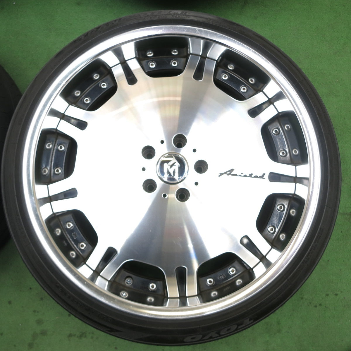 キレイ★アミスタット ゼロス 245/35R20 トーヨー トランパス Lu2 Amistad ZELOS 3P 20インチ PCD114.3/5H★5050501ナノ