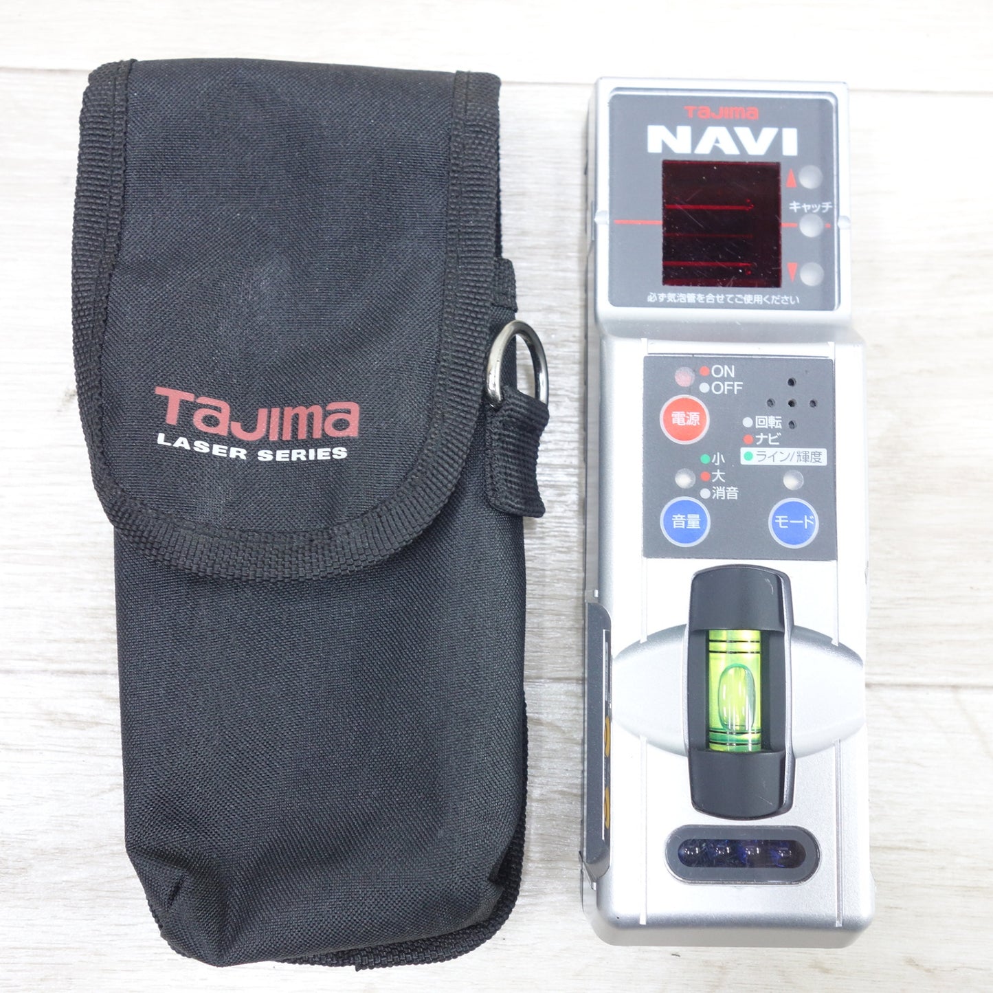 [送料無料] キレイ◆Tajima タジマ GT NAVI レーザー 墨出し器 GT8ZS-NI 受光器 NAVI-RCV3 矩十字・横全周 墨出器 レシーバー◆