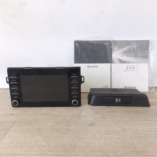 [送料無料] 現状品★デンソーテン製 トヨタ 純正 ディスプレイオーディオ 86140-K0010　トヨタ ヤリス MXPA10(92)★