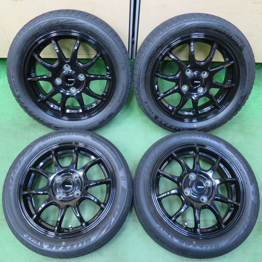 キレイ！22年★スタッドレス 165/55R14 ブリヂストン ブリザック VRX2 G-SPEED Gスピード 14インチ 軽自動車 パレット ワゴンR 等 PCD100/4H★5012007イス