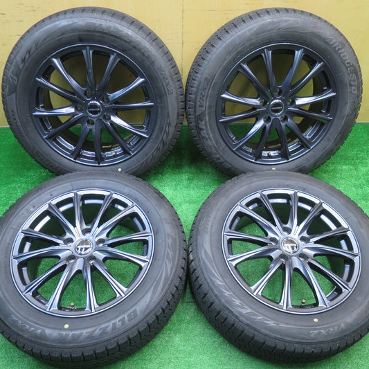 バリ溝！22年！キレイ！9.5分★スタッドレス 215/60R17 ブリヂストン ブリザック VRX2 WAREN ヴァーレン 17インチ PCD114.3/5H★5101401NJス