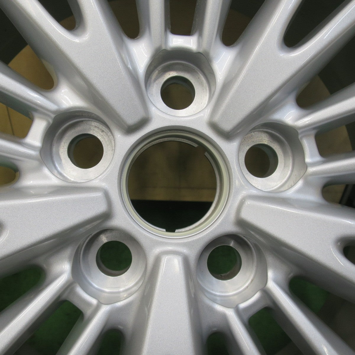 新車外し！25年★トヨタ 40系 アルファード ヴェルファイア 純正 225/65R17 ヨコハマ アドバン V03 17インチ PCD120/5H★6022508イノ