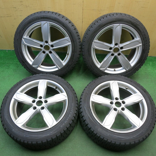 バリ溝！9.5分★アウディ 等 MAK STADT 245/45R18 スタッドレス ダンロップ ウインターマックス WM01 シュタッド 18インチ PCD112/5H★6031408HAス