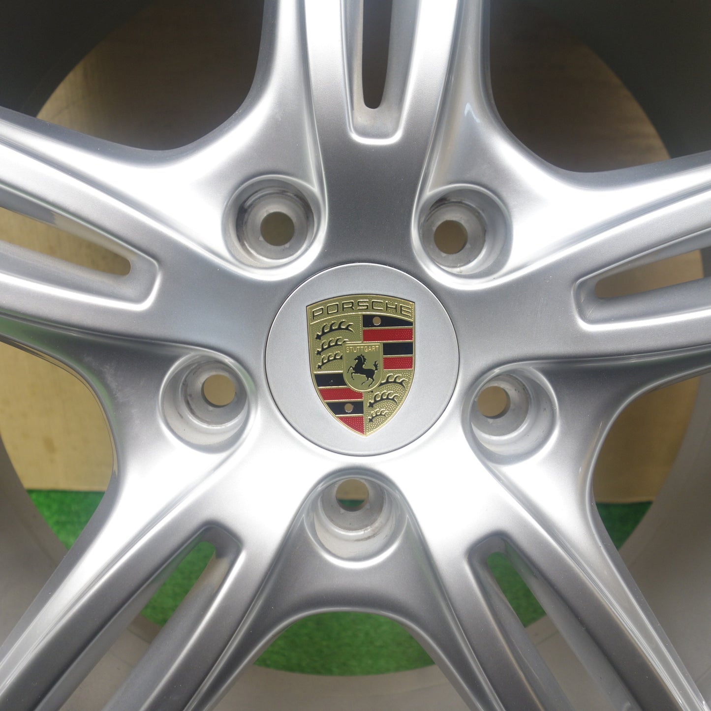 バリ溝！キレイ！9.5分★ポルシェ 971 パナメーラ ターボ 純正 275/40R20 315/35R20 ミシュラン パイロットスポーツ4 20インチ PCD130/5H★6020101KTノ