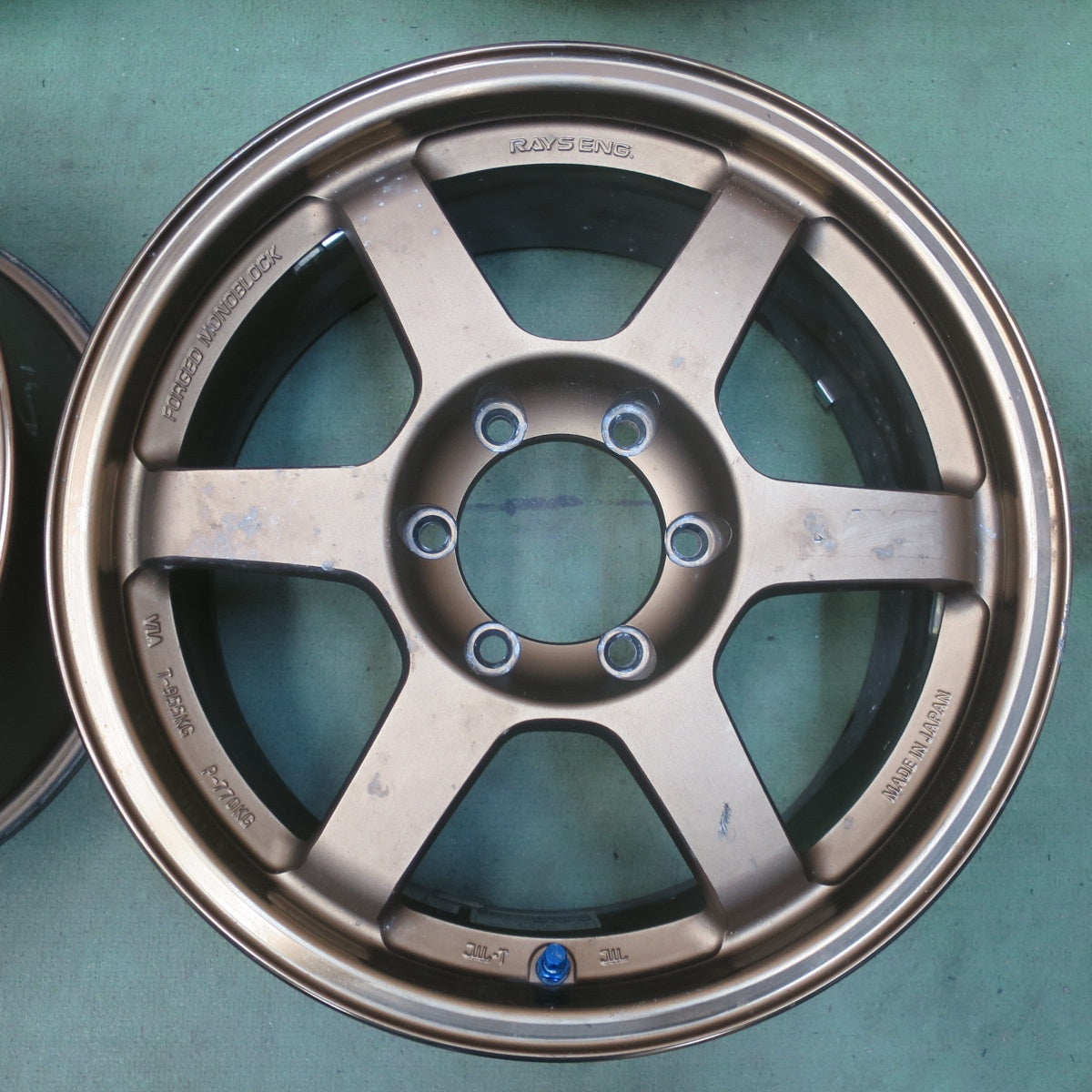 4本価格★RAYS VR TE37 MONOBLOCK 鍛造 18インチ ホイール レイズ モノブロック 18×8.0J PCD139.7/6H★6061403イホ