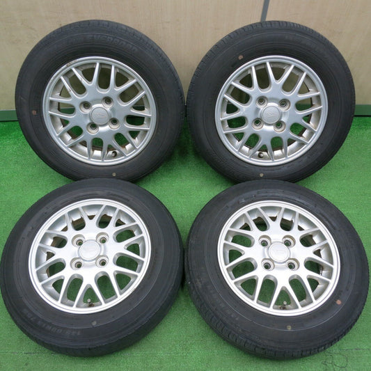 4本価格！20年★ダイハツ アトレー ワゴン 純正 145/80R13 オートバックス Maxrun EVERROAD 13インチ PCD100/4H★4111307TNノ