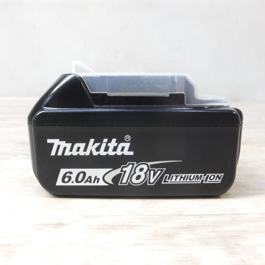 [送料無料] キレイ◆makita マキタ Li-on リチウムイオンバッテリー BL1860B DC18V 6.0Ah 108Wh 電動工具 雪マーク②◆