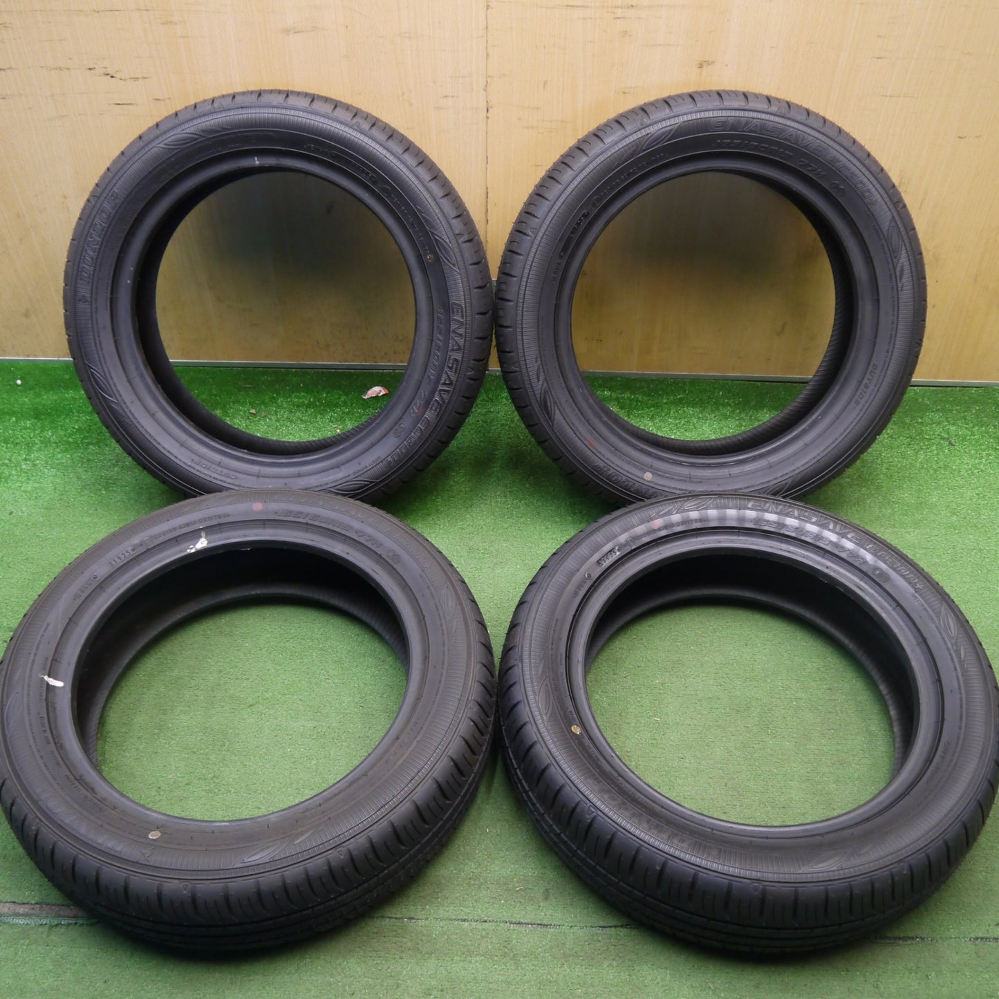 新車外し！25年★165/60R15 ダンロップ エナセーブ EC300+ タイヤ 15インチ ハスラー デリカミニ キャスト フレアクロスオーバー 等★6050808Hノタ