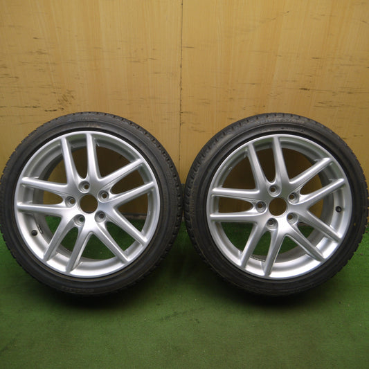 *送料無料* キレイ★ホンダ CL7 アコード ユーロR 純正 215/45R17 スタッドレス ブリヂストン ブリザック MZ-03 17インチ PCD114.3/5H★4061008Hス
