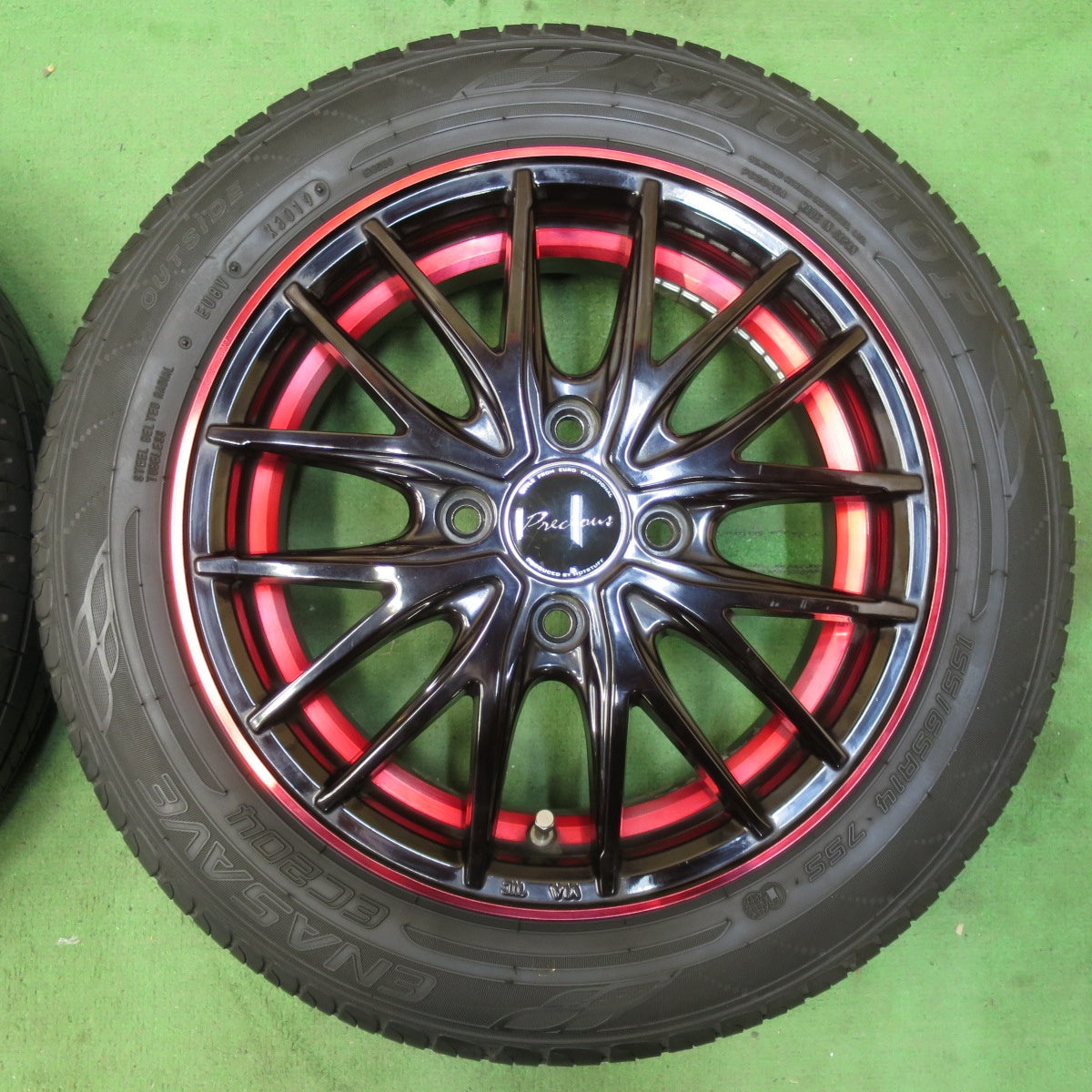 [送料無料] 4本価格★155/65R14 ダンロップ エナセーブ EC204 Precious プレシャス 14インチ PCD100/4H★5040607IMノ
