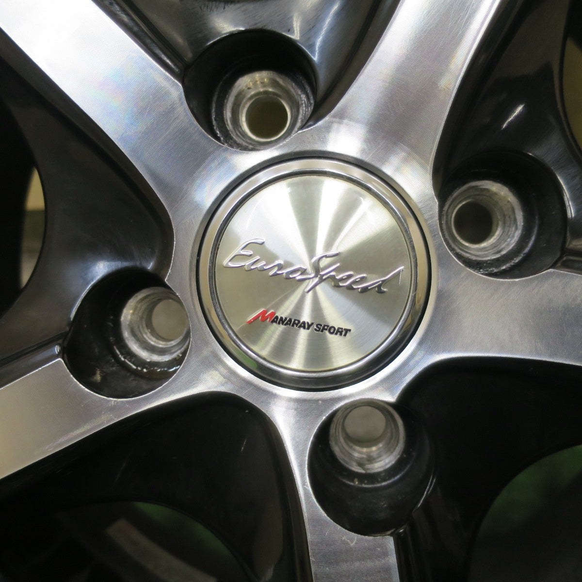 バリ溝！キレイ！9.5分★スタッドレス 165/70R14 ヨコハマ アイスガード iG30 EuroSpeed MANARAY SPORT 14インチ マナレイ PCD100/4H★5051702TTス