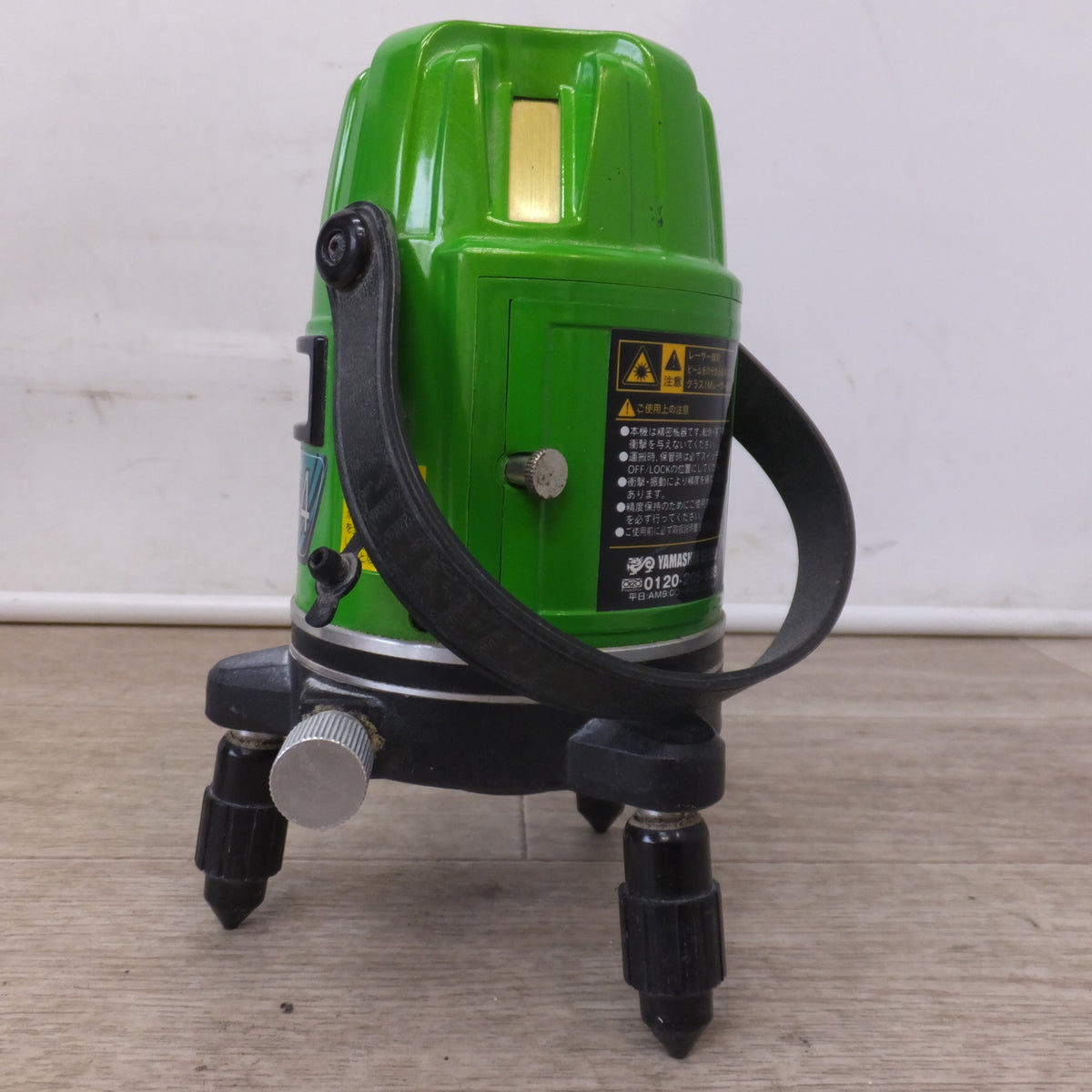現状品★山真製鋸 YAMASHIN レーザー墨出し器 グリーンエイリアン GREEN ALIEN GA-04BB★