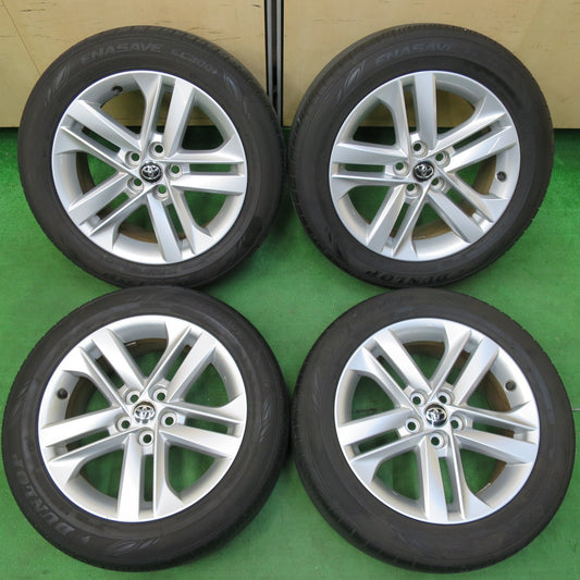 *送料無料* キレイ★トヨタ カローラ スポーツ 純正 205/55R16 ダンロップ エナセーブ EC300+ 16インチ PCD100/5H★4061809イノ