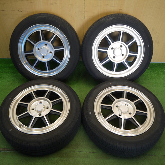 4本価格★ハヤシ Racing HAYASHI STREET 165/60R15 ダンロップ エナセーブ EC204 ストリート レーシング 15インチ PCD100/4H★6042802Hノ