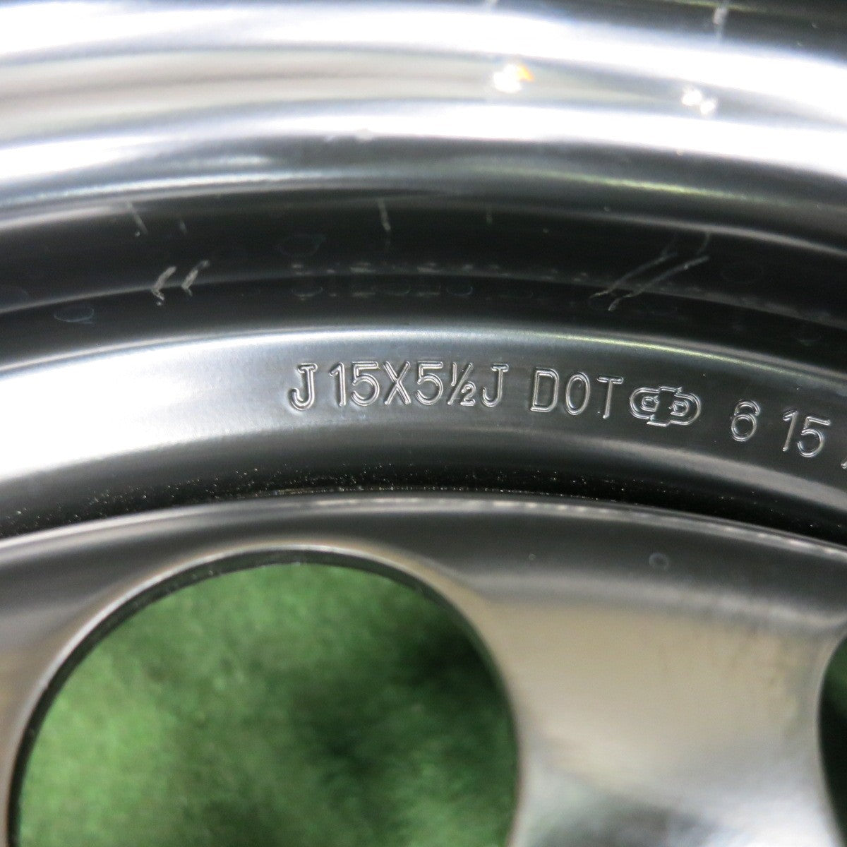 *送料無料* 新車外し★トヨタ アクア 純正 スチール ホイール 15インチ 15×5.5J PCD100/4H★4060405HAホ