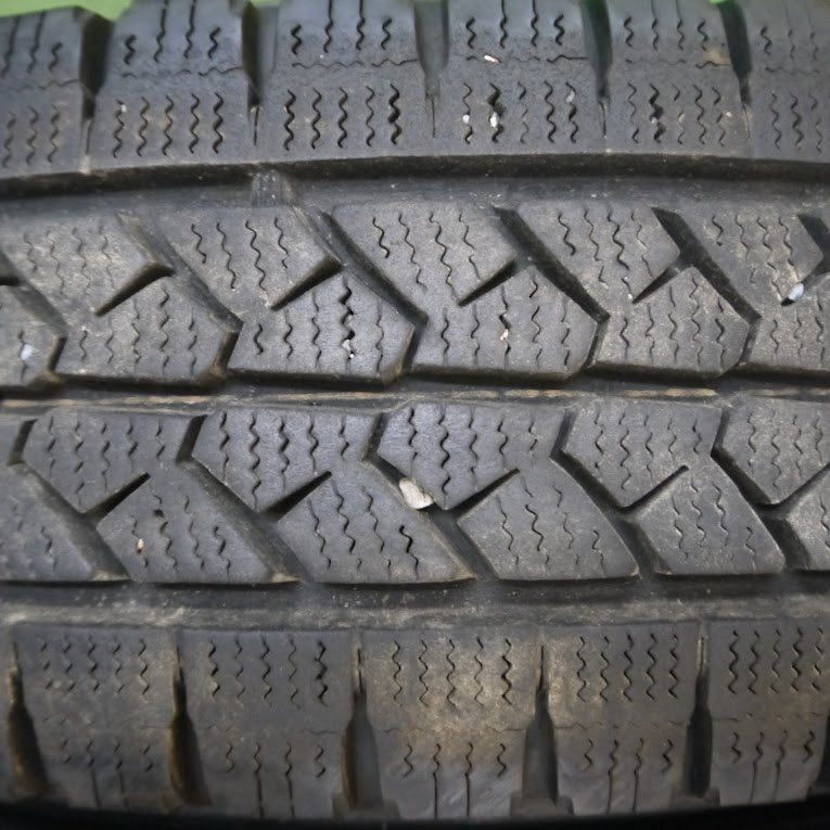 *送料無料* バリ溝！9.5分★スタッドレス 165R13 6PR ブリヂストン ブリザック VL1 スチール ホイール 13インチ PCD100/4H★4013104Hス