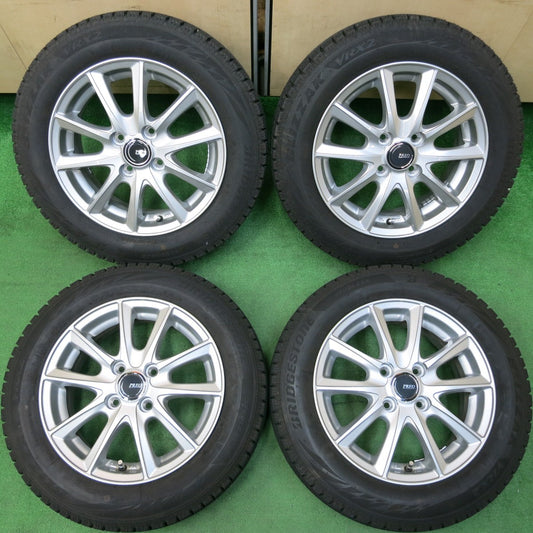 *送料無料* バリ溝!22年!キレイ!ほぼ10分★スタッドレス 165/65R14 ブリヂストン ブリザック VRX2 PREO プレオ 14インチ PCD100/4H★4031905イス