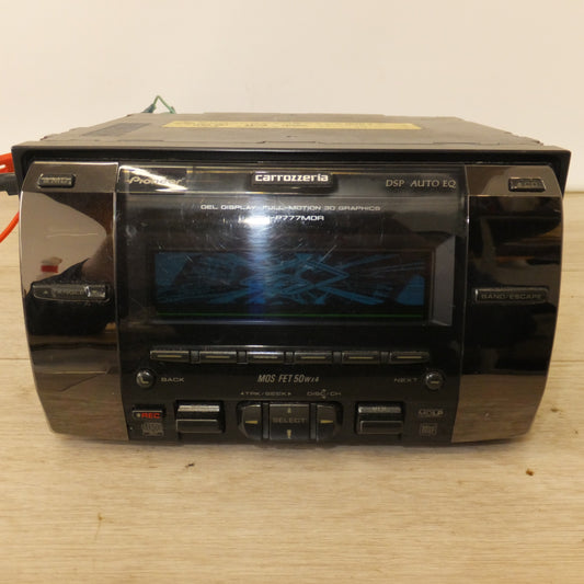 [送料無料] 現状品★カロッツェリア carrozzeria MDレコーダブル CDチューナー DSPメインユニット FH-P777MDR[43]★