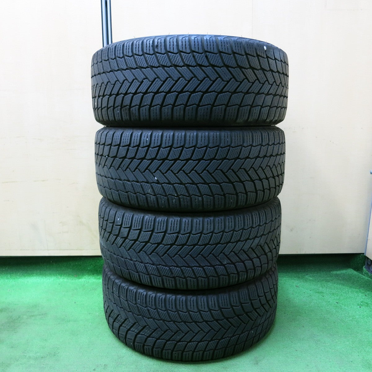 *送料無料* バリ溝！21年！9分★BMW 等 Smartline 365 225/40R18 スタッドレス ミシュラン X-ICE SNOW スマートライン 18インチ PCD112/5H★4091303SYス